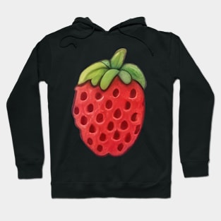 Watercolor Strawberry Hoodie